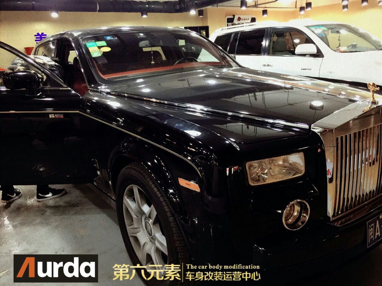 劳斯莱斯施工艾锐漆面保护膜9