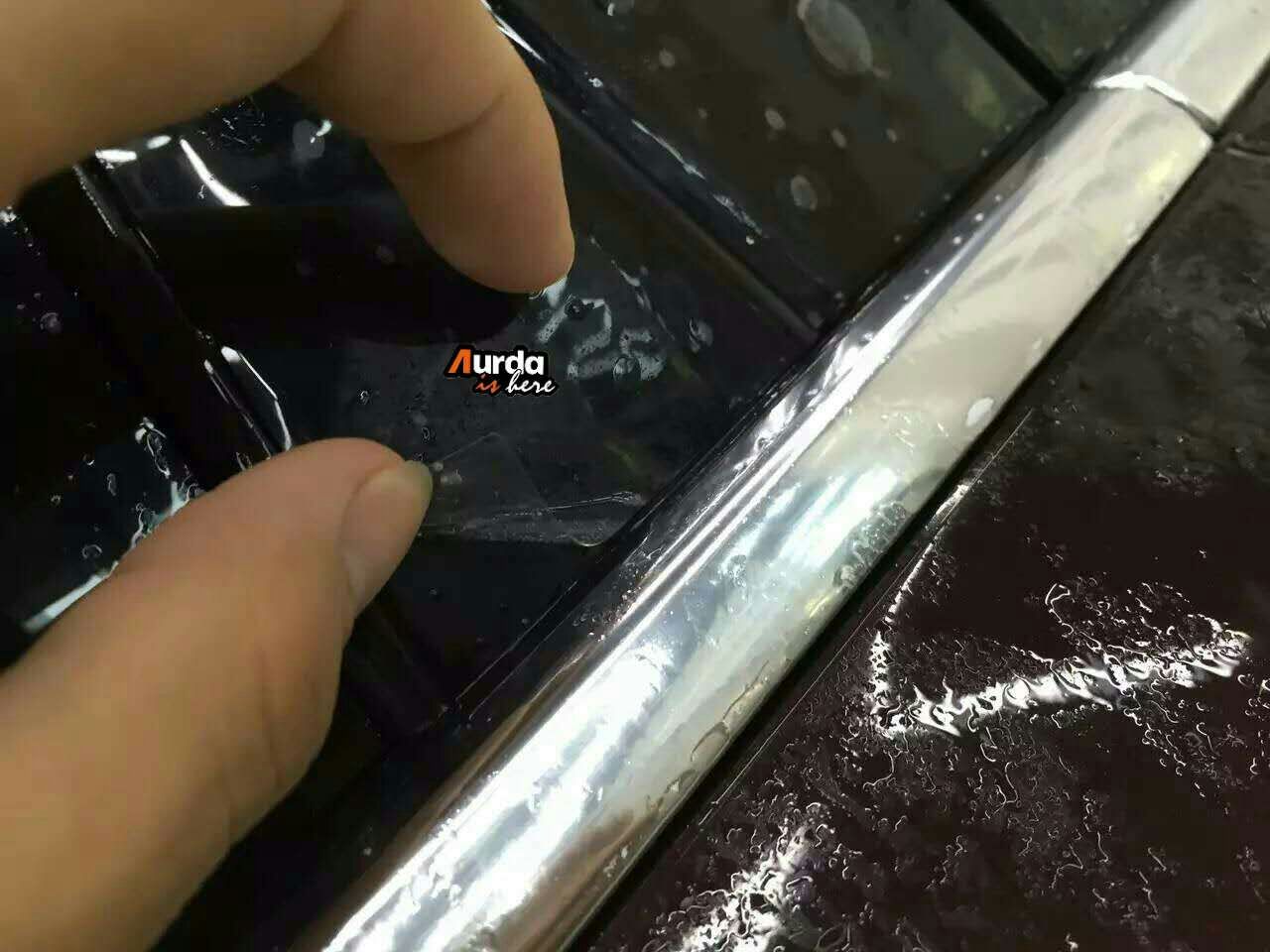 【专车专用】保时捷卡宴施工艾锐漆面保护膜7
